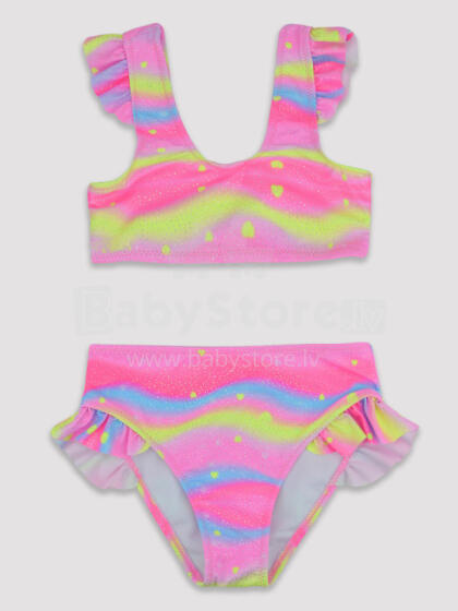 NOVITI KD010-G-01 Two-piece glitter swimsuit 104/110 cm