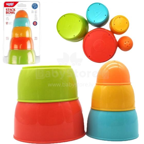 WOOPIE BABY 47818 Sensorinė žaislų piramidė