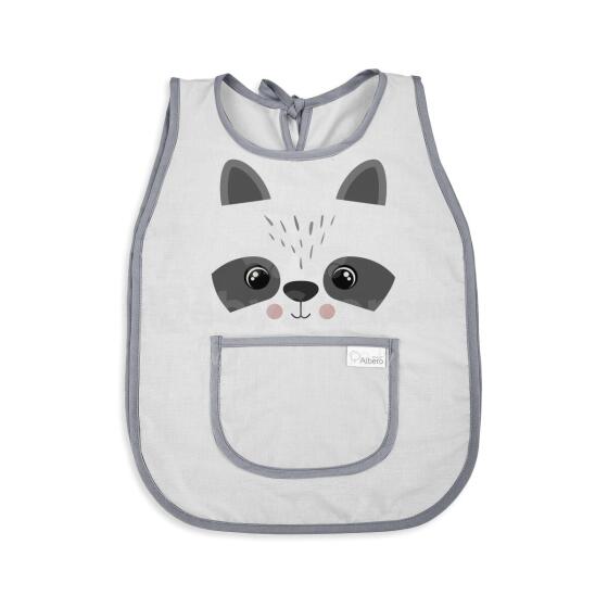 ALBERO MIO Cotton apron RACCOON