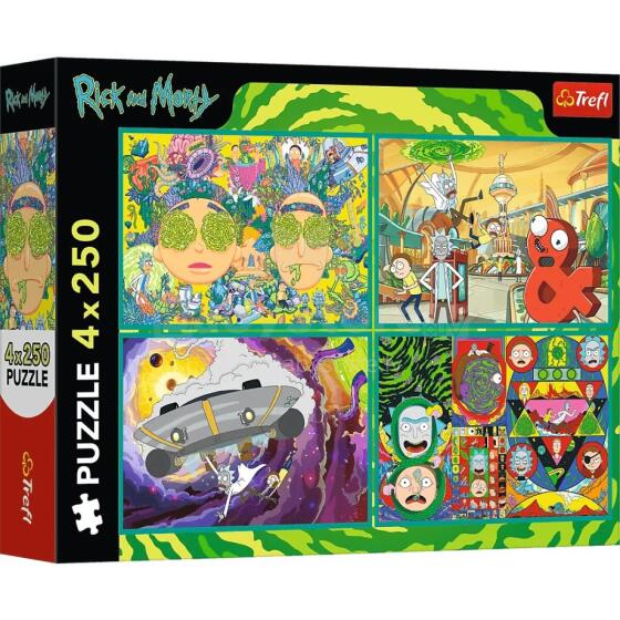 ZAKRĘCONY ŚWIAT RICKA I MORTY EGO*4x250*