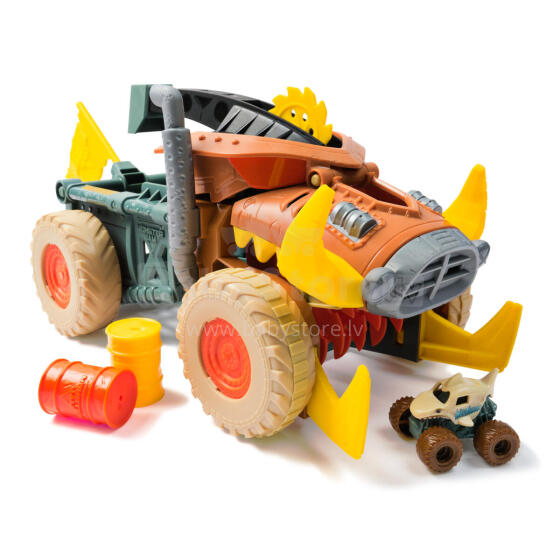 MONSTER JAM transporto priemonių rinkinys MAD HOG Mini Feature Playset, 6071776