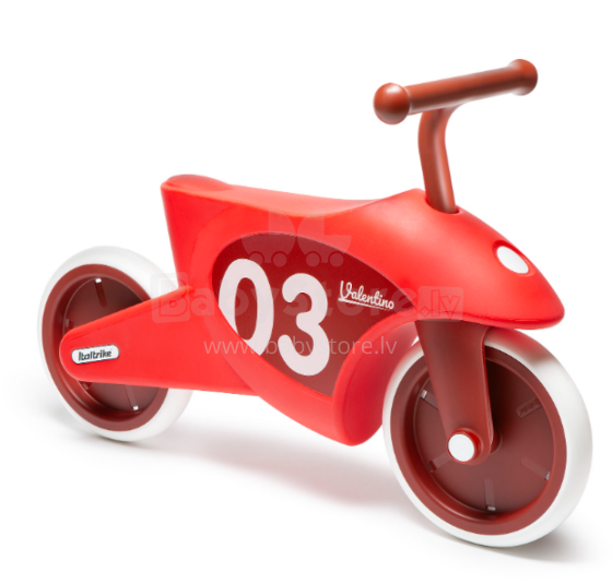 Italtrike Balance Bike Valentino Red Art.238287  Детский велосипед - бегунок с