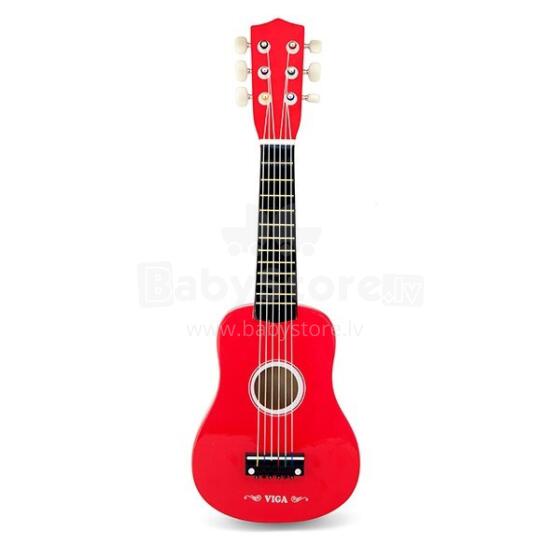 VIGA 50691 Raudona 21 colio gitara