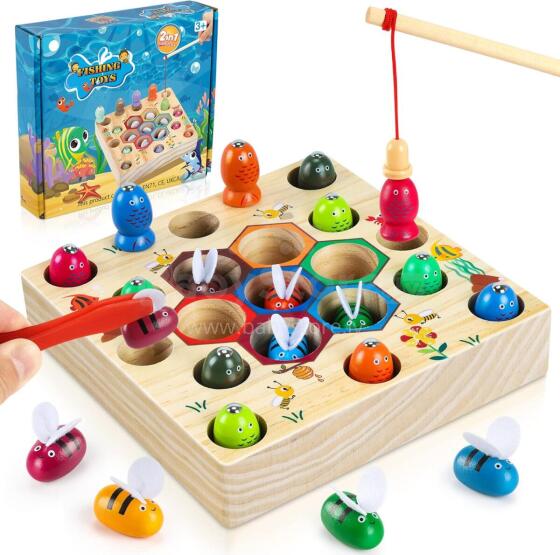 Cooljoy Magnetic Fishing Game Toy Art.23864  Настольная игра Поймай рыбку