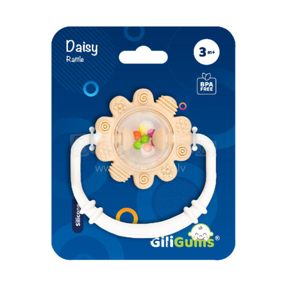 GILIGUMS GG 30060 Rattle Daisy pastelė