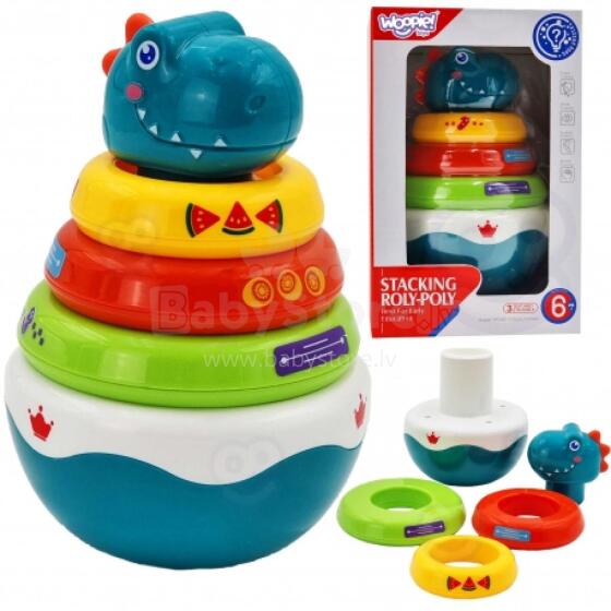 Jutiminis žaislas Dino bokštas WOOPIE 43117