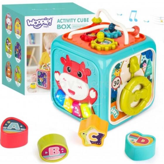 WOOPIE 51565 Montessori edukacinis sensorinis kubas