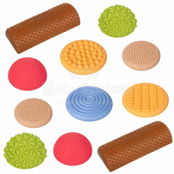 TULLO 604 Sensorinis takas 11 vnt pastelė