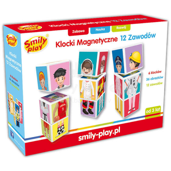 SMILY PLAY SP83465 Magnetic blocks