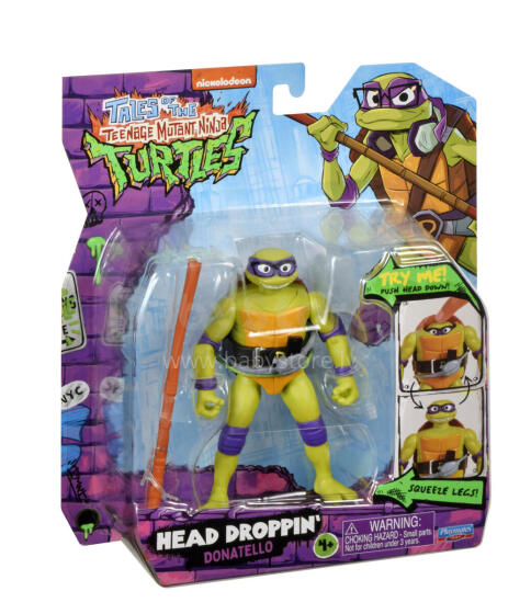 TMNT figūrėlė Head Dropping Donnie, 83305