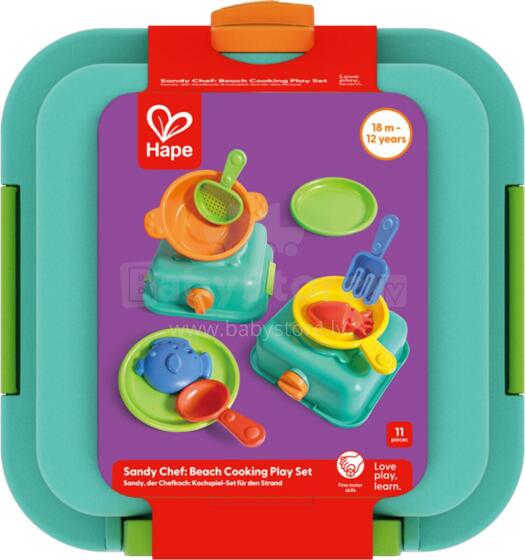 HAPE maisto gaminimo smėlio žaislų rinkinys, E4106K