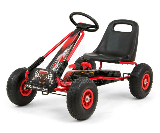 MILLY MALLY 3171 Pedalinis gokartas Thor Red