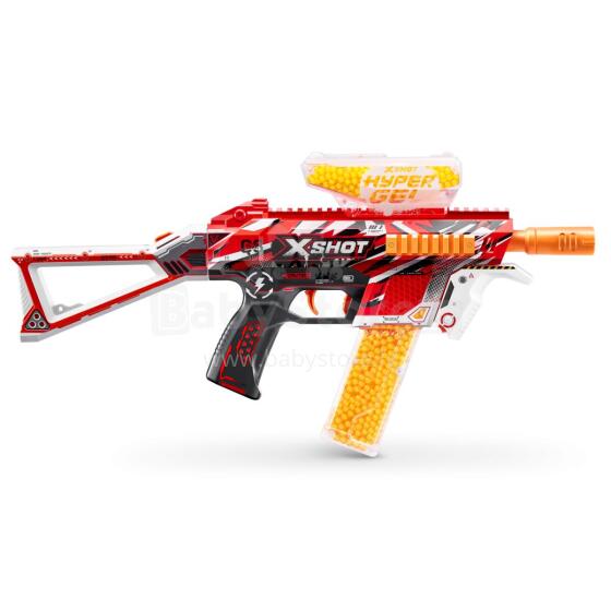 X-SHOT žaislinis šautuvas Hyper Gel, 1 serija, 10000 želinių rutuliukų, asort., 36621