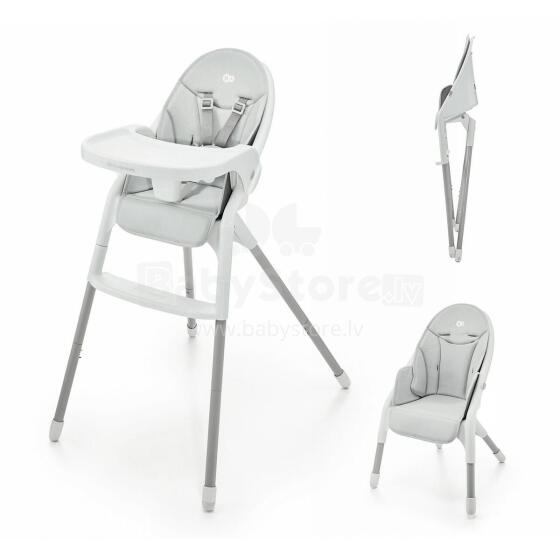 KINDERKRAFT DINNLY GREY maitinimo kėdutė