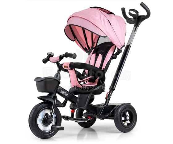 MILLY MALLY 6181 Tricycle Movi black-pink 5in1