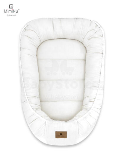 KIECZMERSKI Baby cocoon COTTON MUSLIN kremas 100% medvilnė