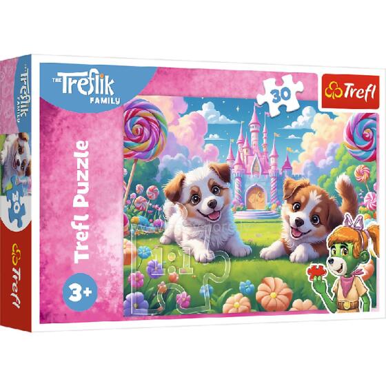 TREFL 18319 Пазл 30 Мир, полный улыбок