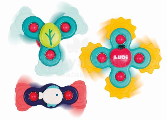 Ludi Spinners Art.L30095 spineri, 3 gab.
