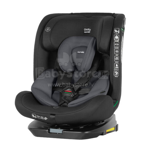Automobilinė kėdutė CARRELLO Unity CRL-17010 Accord Grey