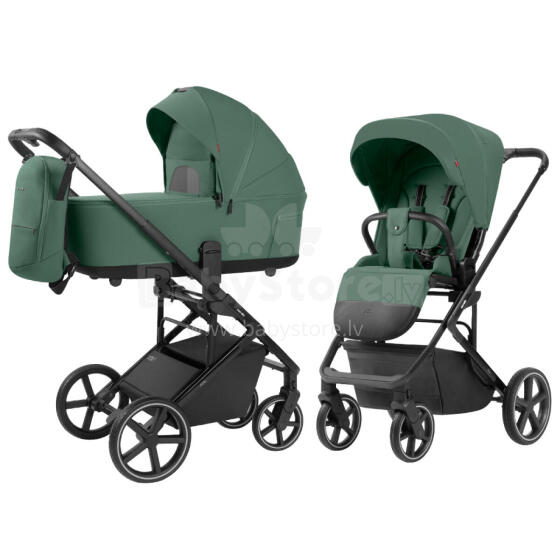 Baby stroller 2in1 CARRELLO Alfa CRL-6522 Meadow Green