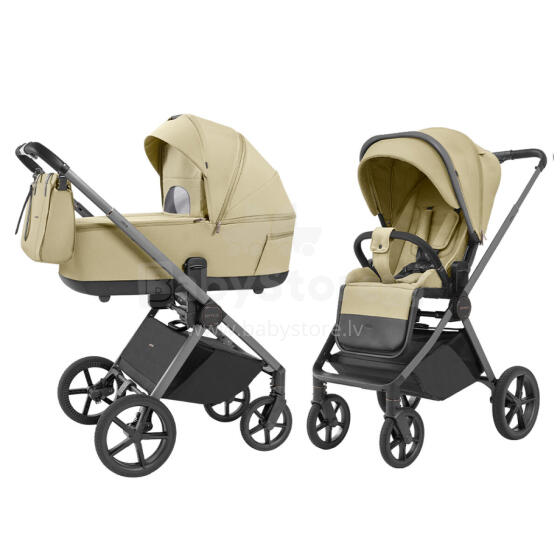 Kūdikių vežimėlis 2in1 CARRELLO Ultra CRL-6527 Soft Beige