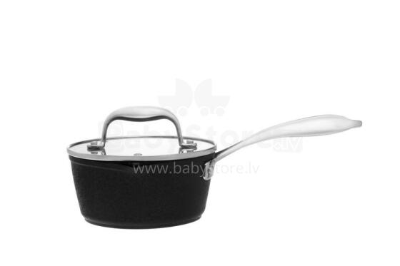 Maku Robuste puodas su stikliniu dangčiu 1,2 l 16 cm