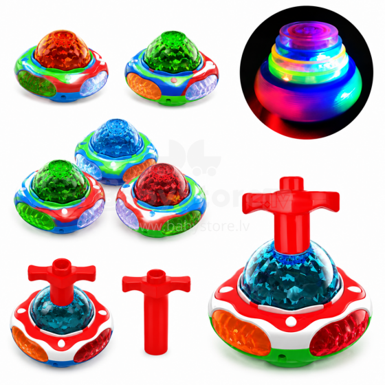 I-Toys Flsshing Top Art.247437 Šviečiantis LED Sukutis