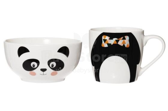 Winteria puodelis ir dubuo panda