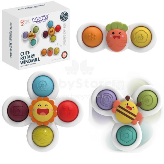 WOOPIE BABY Spinner Sensory Educational Toy 3in1