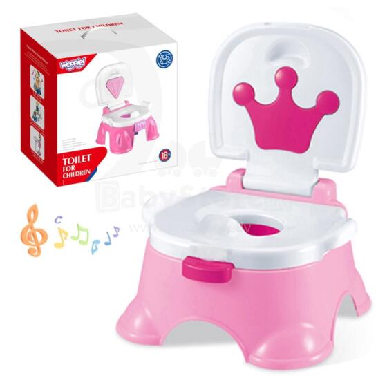 WOOPIE BABY First Baby Potty with Music 3in1 Chair Step