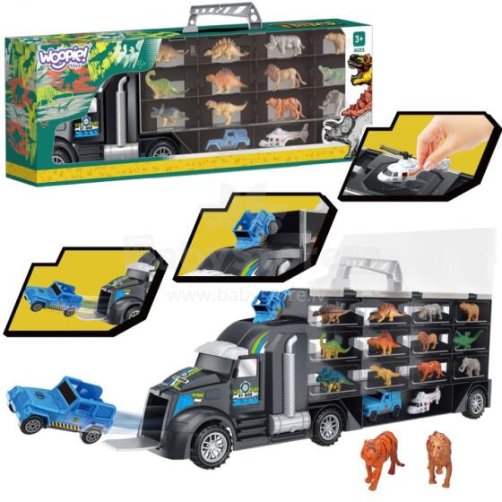 WOOPIE Car Transporter Dinosaurs Truck