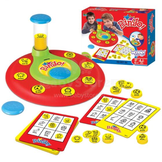 WOOPIE Bingo Match Chips Family Board Game