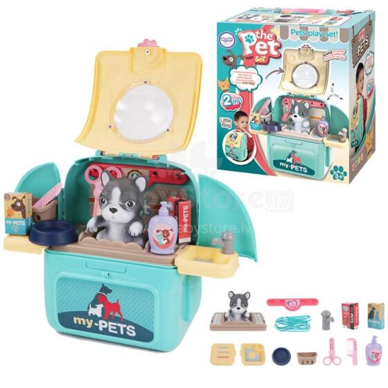 WOOPIE Dog Portable Beauty Salon 2in1 in a Backpack Carrier
