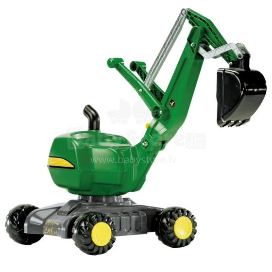 Rolly Toys RollyDigger John Deere Самоходный экскаватор - Зеленый