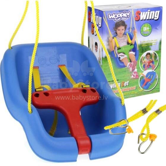 WOOPIE 2in1 kibirinė sūpynės su diržais