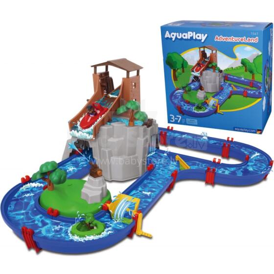 DIDELIS vandens takelis „AdventureLand“, „Adventure Land“, vandens patranka „AquaPlay“, 57 vnt.