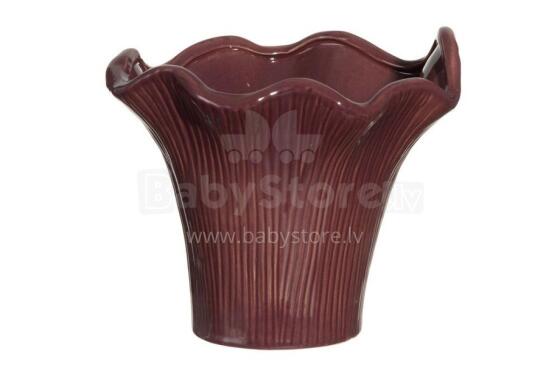 4Living Vase Chanterelle бордовый
