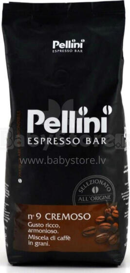 Pellini Espresso Bar Cremoso 1 kg kafijas pupiņas