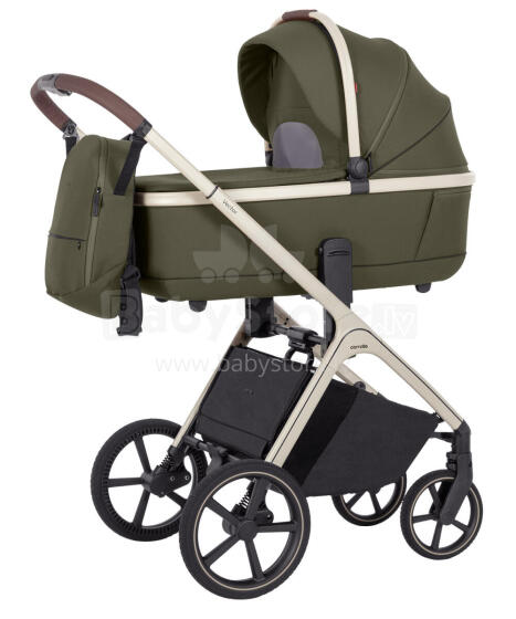 Vaikiškas vežimėlis 2in1 CARRELLO Vector CRL-6550 Tamsiai žalias