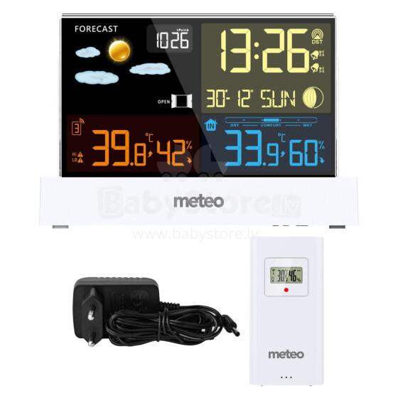 METEO SP110B oro stotis su DCF, balta