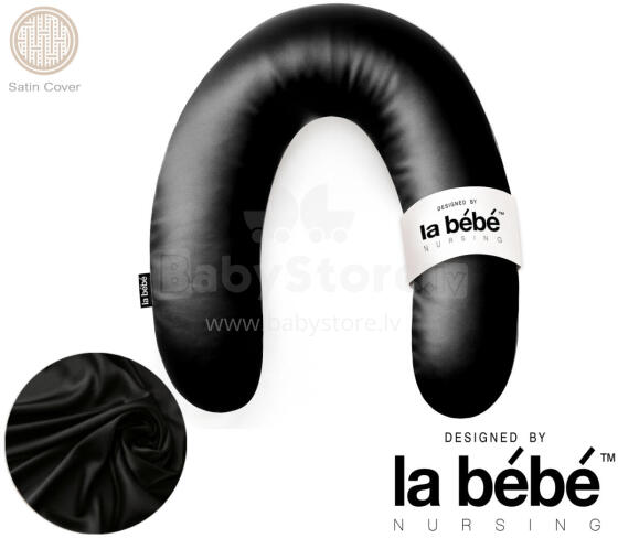 La Bebe™ Rich Satin Nursing Maternity Pillow Art.15681 30x104 cm