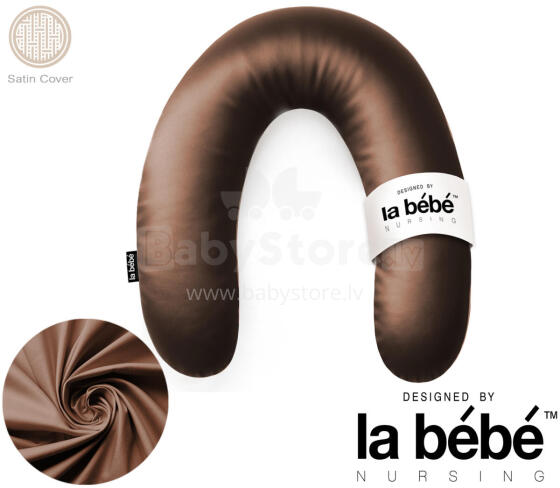 La Bebe™ Rich Satin Nursing Maternity Pillow Art.15683 30x104 cm