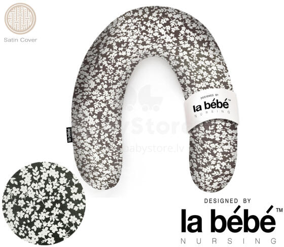 La Bebe™ Rich Satin Nursing Maternity Pillow Art.15611 30x104 cm