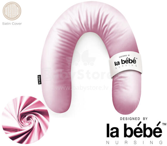 La Bebe™ Rich Satin Nursing Maternity Pillow Art.15625 30x104 cm