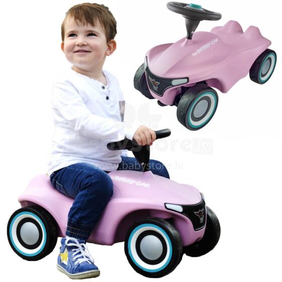 BIG Pink Ride-On Push Car Bobby Car Neo Pink for Children