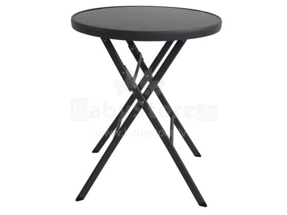 Sulankstomas sodo stalas, 60 cm, terasai, balkonui