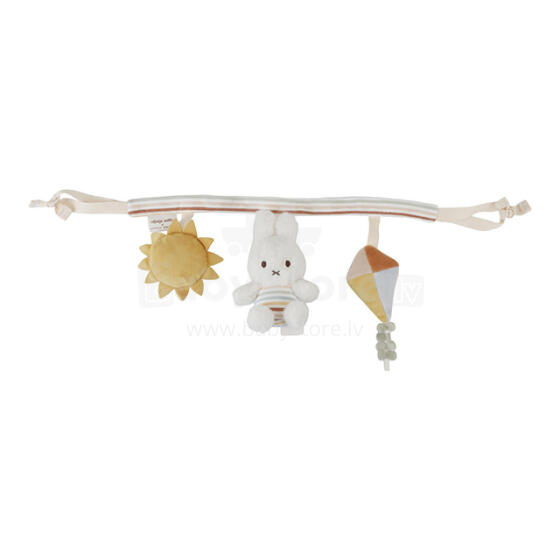 Miffy Stroller Toy Chain Vintage Sunny Stripes Art.NIJN867
