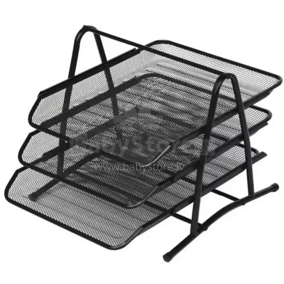 Organizer Box Made Of Golden Metal Art.76091  dėklas dokumentams,