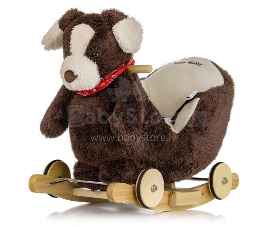 MILLY MALLY 4771 Sūpynės šuo Polly Plus - Rudas šuo