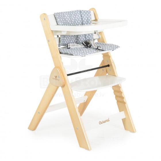 Mini Baby Wooden Chair Art.257795 Caramel medinė maitinimo kėdė (spalva - pušis)